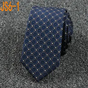 Fashion Ties for Men Accessories 6cm Fashion Business Wedding Classic Silk Tie Blue Black Red Men&