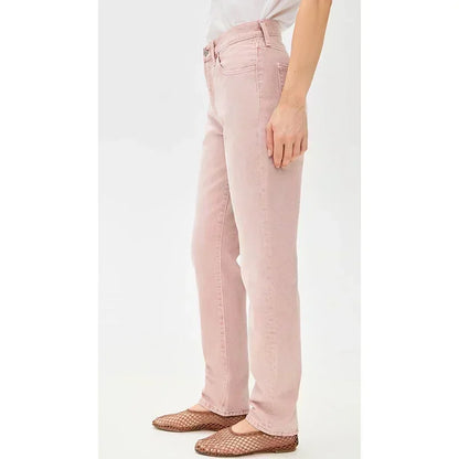 2025 Ins Fashion Jeans Women Comfortable High Waisted White Jeans Girls Thin Stretch Denim Pants Female Straight Leg Trousers