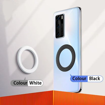 2025 New Universal Magnetic Metal Plate Ring Holder For iPhone 16 15 14 Magnet Wall Mobile Phone Holder Magnetic Car Phone Stand