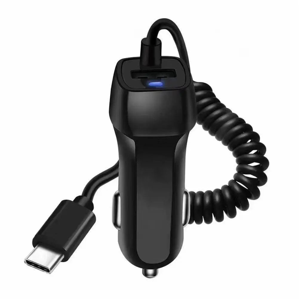 Car Charger USB Quick Charger 3.0 Auto Charger Mobile Phone Micro Type C Fast Cable For Huawei For IPhone Android Chargers