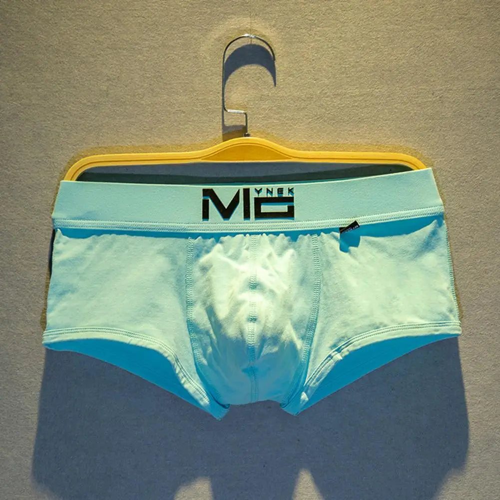 Men Underwear Elastic Waistband Basic Design Men Underwear Smooth Routing Boxer Shorts Men Boxers Comfortable Boxer Shorts