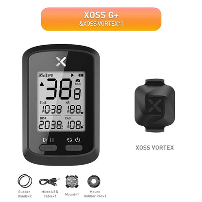 XOSS G/G Plus GPS Bike Computer Wireless Waterproof Cycling Speedometer ANT+ Bicycle Computer Road Bike MTB Bike Accessories