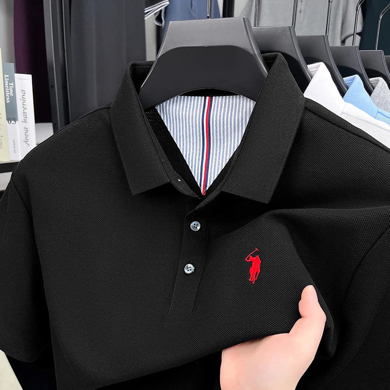 100% pure cotton short sleeved men&