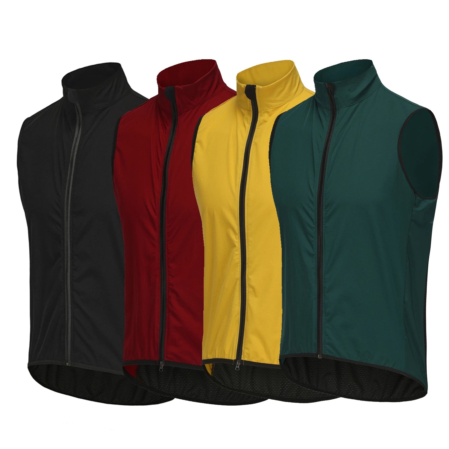 Rsantce Men Jerseys Windproof Lightweight Cycling Sleeveless Jacket Mtb Bike Uniform Bicycle Jersey Clothing Vest