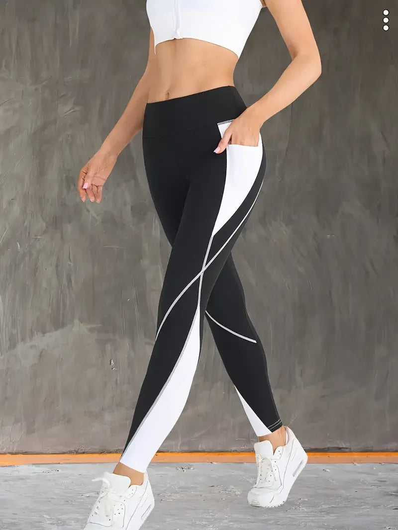 High-Waisted Women Yoga Leggings Butt Lifting Design Slimming&amp;Stylish Workout Pants, Breathable Yoga, Gym, and Outdoor Fitness