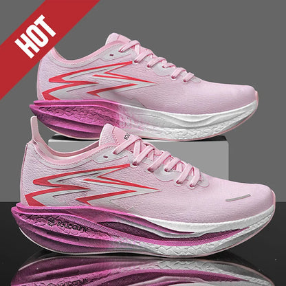 NEW Running Shoes Carbon Board Marathon Men Sports Breathable Lightweight Women&