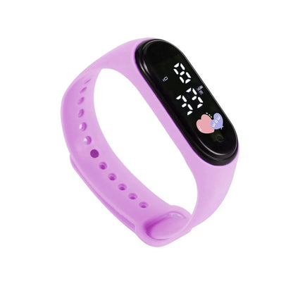 Kawaii Smart Watch For Kids Fashion Outdoor Waterproof Sports Kids&