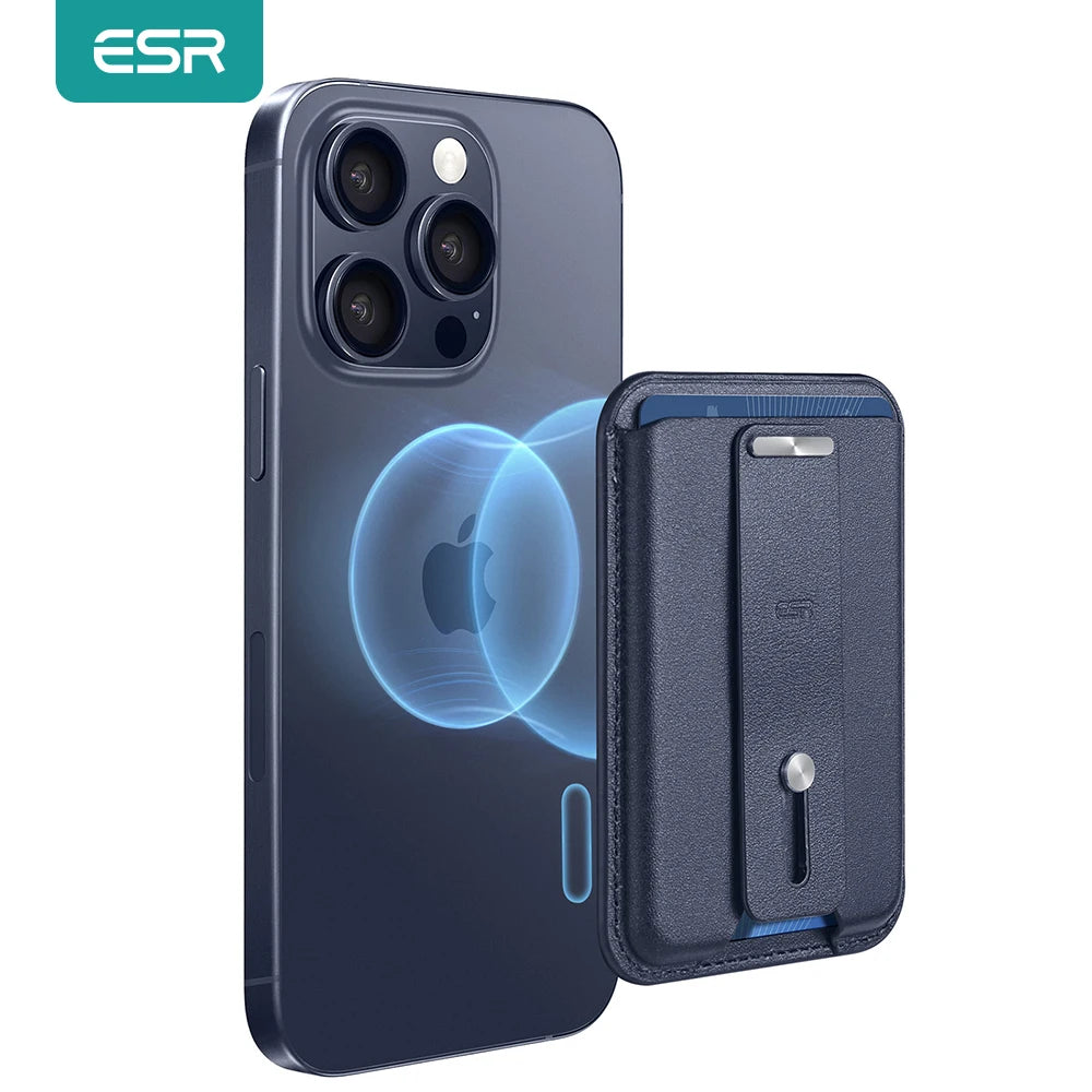 ESR for MagSafe Wallet with Find My Functionality 5 Cards Holder Strong Magnetic Wallet for iPhone 16/15/14/13/12 Series