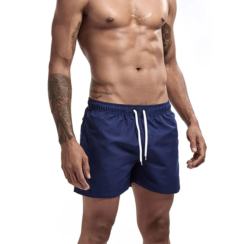 Men Swimming Beach Wear Shorts Board Mens Swimwear Boarding Board  GYM Running Pants Swimsuit Swim suit Short  Homme Zwem