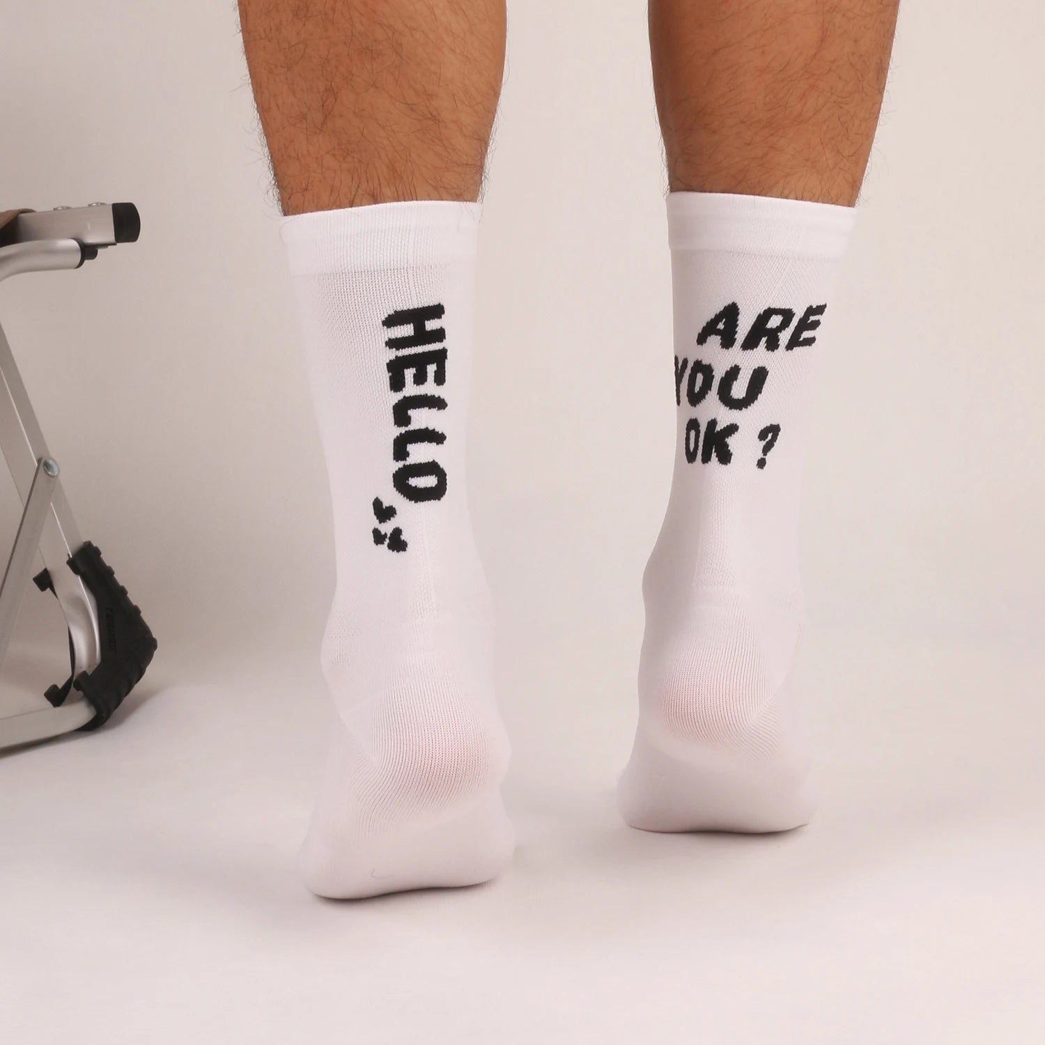 Summer New Internet Celebrity Cycling Socks Bicycle Sports Breathable Quick-Drying Sweat-Absorbent High-Elastic Men&