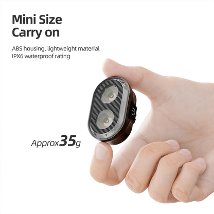 CYCLAMI Bicycle Headlights Front Light Type-C Charging Waterproof MTB Road Bike Lights Cycling Accessories