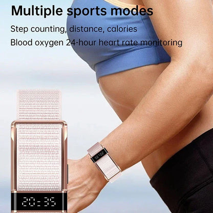 New Sport Fitness Tracker Time Display GPS Smart Bracelet Health Monitoring Pedometer Call Reminder Waterproof Smart Wristband