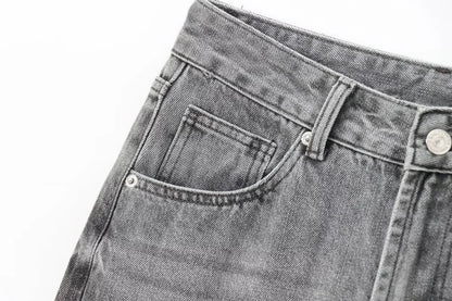 ETJ Wide-leg high-waisted jeans  women&
