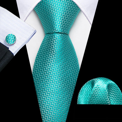 Barry.Wang Jacquard Water Duck Blue Men&