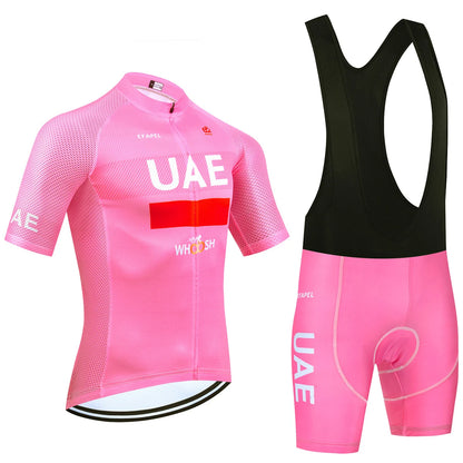 New Black UAE Cycling Maillot Jersey Shorts Men Women Ropa Ciclismo MTB Road Bicycle Jersey Riding Bike T-shirt Pants Clothing