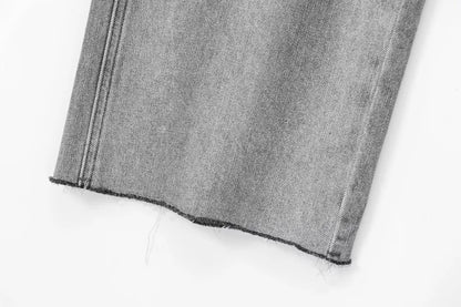 ETJ Wide-leg high-waisted jeans  women&