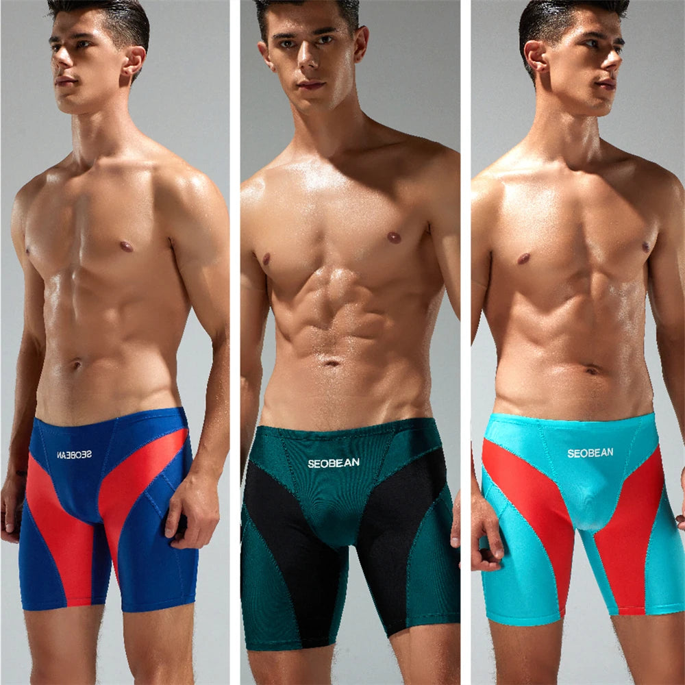 Mens Swimwear Sports Shorts Swim Trunks
