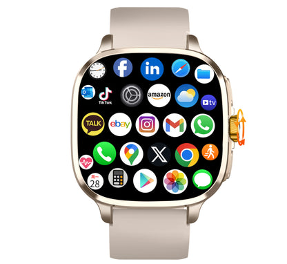 Android 13.0 Smartwatch 5G Full Netcom Smart Watch With 190° Rotary Camera GPS Position WIFI NFC 2100mAH Battery 2.4inch Amoled