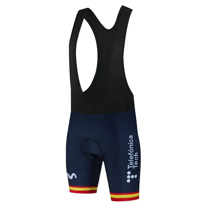 Movistar Pro Team Summer Cycling Jersey Suit Men&