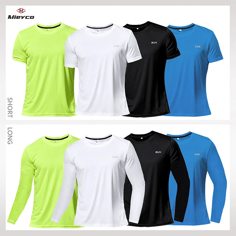 Quick Dry Lightweight Tops Men Long Sleeves T-Shirt Running Fitness Outdoor Sport Shirt Gym Clothing Men Ropa Deportiva Hombre