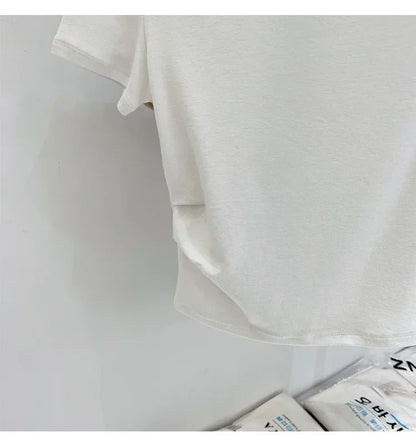 Womens Long Sleeve Off Shoulder T Shirts 2026 Tight Knit Sexy Slim Fitted Casual Women&