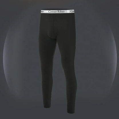 2025 New Thermal Underwear Men Winter Clothes Fleece Keep Warm Leggings Soft Underpants Also Can Sleepwear