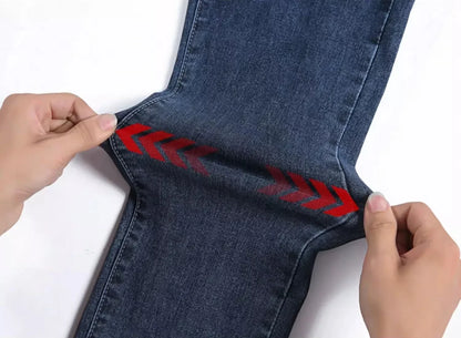 Spring Fall High Waist Straight Jeans Women New Vintage Slim Denim Pants Korean Fashion Streetwear Kot Pantolon Casual Vaqueros