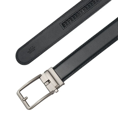 Click Belts for Men Luxury Brand Designer Fashion Automatic Buckle Genuine Leather Men&