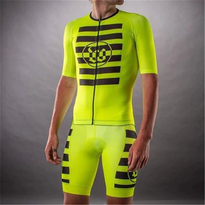 Wattie Ink Cycling Suit Men Bike Jersey Set Classic Road Bicycle Uniform Ciclismo Short Sleeve Mtb Team Racing Bike Clothes Set