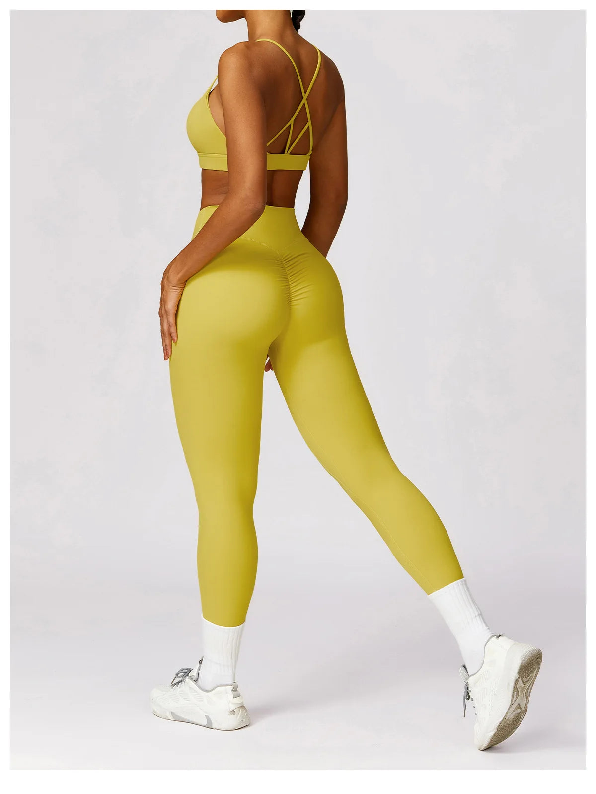 Women Leggings For Fitness High Waist Long Pants Gym Yoga Pants Women Hip Workout Push Up Scrunch Butt Tights Women Clothing