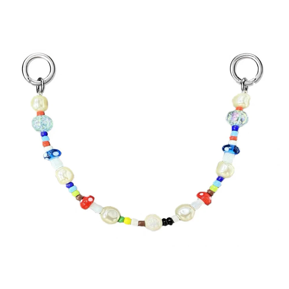 DIY Mobile Phone Accessories Hook Sticker Phone Charm Lanyard Pendant for iPhone for Galaxy Case Decoration