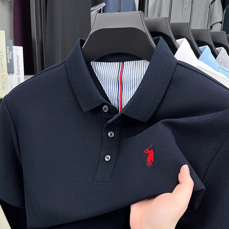 100% pure cotton short sleeved men&