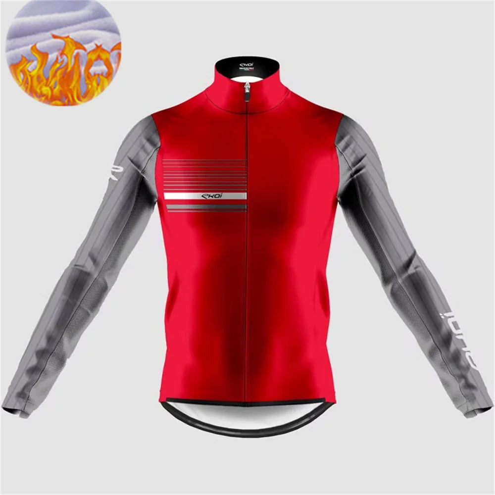 2024 New Winter Cycling Clothing Men&