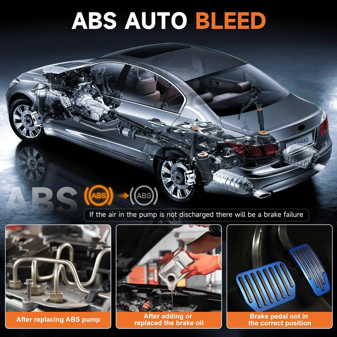 Autel MaxiCOM MK808 OBD2 Scanner Diagnostic Tool for Auto Repair and Health Check Compatible with Android &amp; iOS