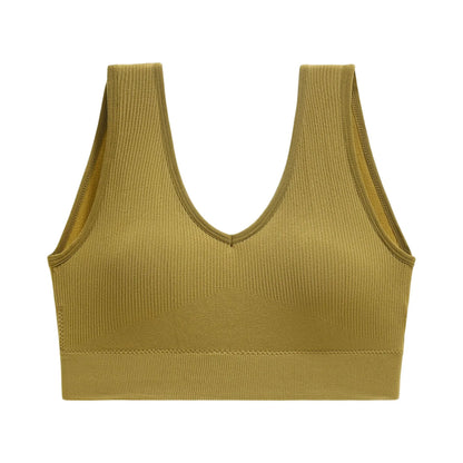 Women Sports Bra Top Push Up Fitness Yoga Bra Underwear Sport Tops for Women Breathable Running Vest Gym Wear