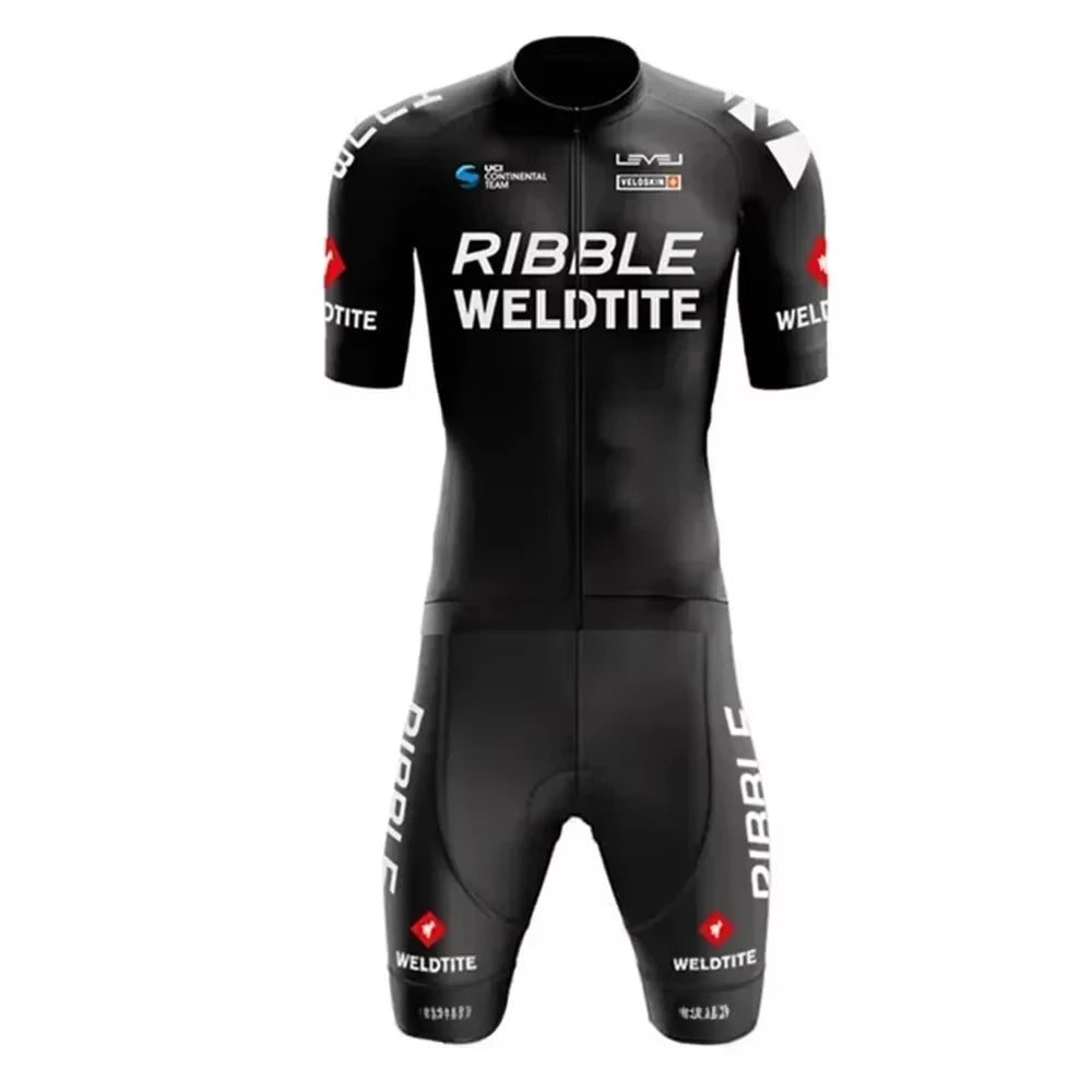 Pro team lycra aero skin suit custom logo cycling Skinsuit running ropa ciclismo bicicleta body wear triatlon triathlon