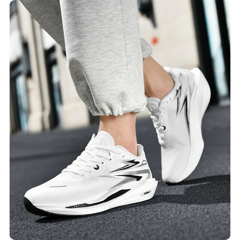 New Running Shoes Men Casual Carbon Board Marathon Sports Breathable Lightweight Women&