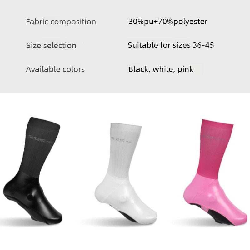 Cycling Shoe Covers for Mountain Road Bike Windproof Waterproof Breathable High Elasticity Professional Riding Shoe Covers