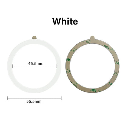 Universal Magnetic Mobile Phone Ring for Magsafe Accessories Metal Sticker Wireless Charger Iron Plate Sheet for iPhone 12 13 14