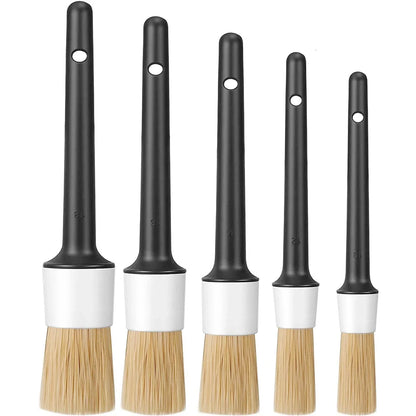 Car Detailing Brush Set Car Cleaning Brushes Sponges Towels for Car Air Vents Rim Cleaning Dirt Dust Clean Tool Wash Accessories