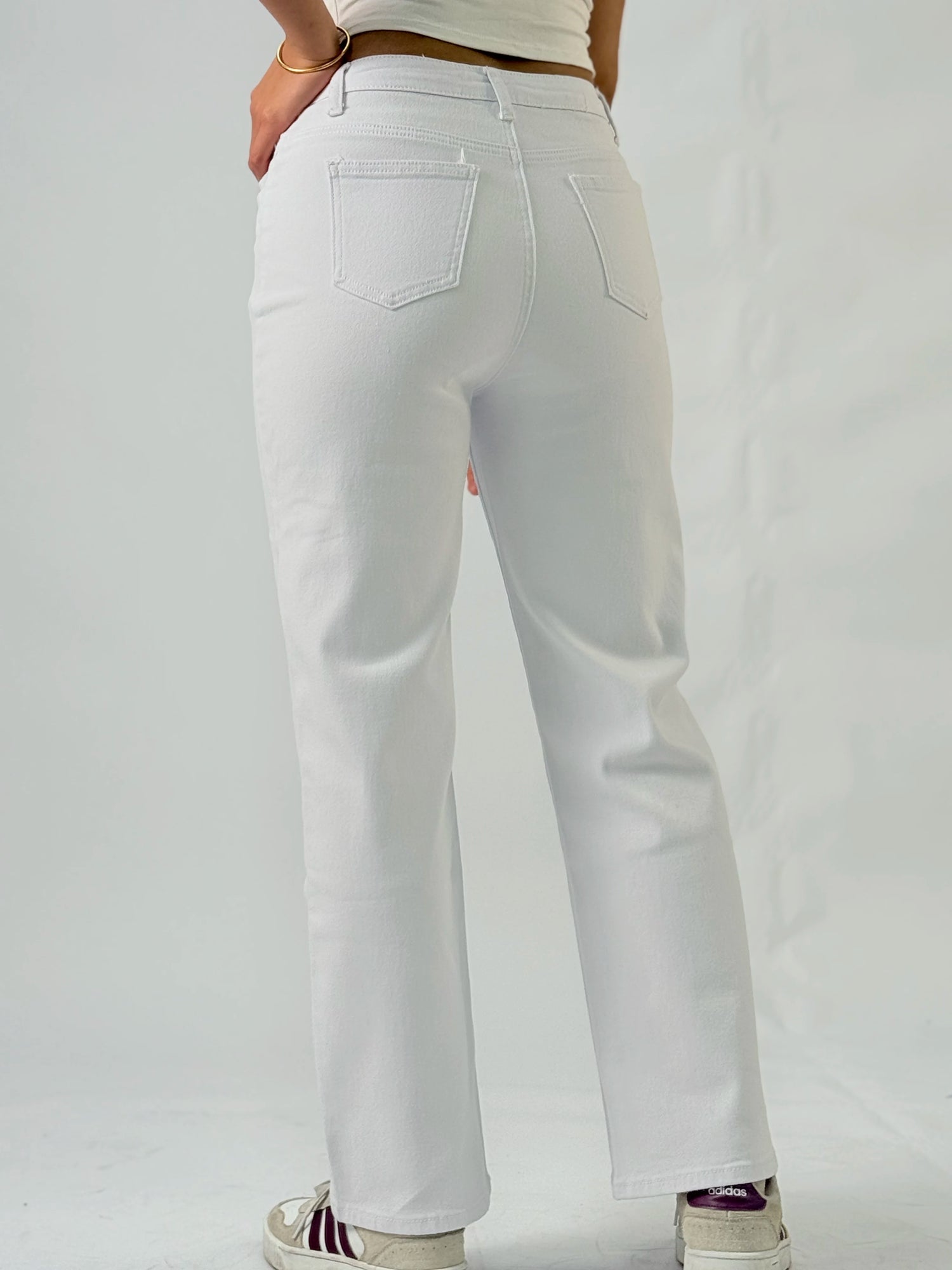 Y2K White Classic women&