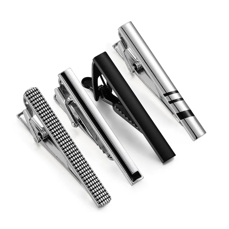 Minimalist Tie Clip For Men Tie Clip To Man Shirt Business Party Gift Box Jewelry Men&