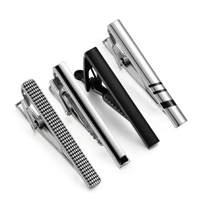 Minimalist Tie Clip For Men Tie Clip To Man Shirt Business Party Gift Box Jewelry Men&