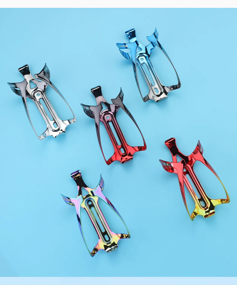 TOSUOD Bicycle bottle cage aluminum alloy cycling gradient colorful bracket cycling equipment road bike cup holder