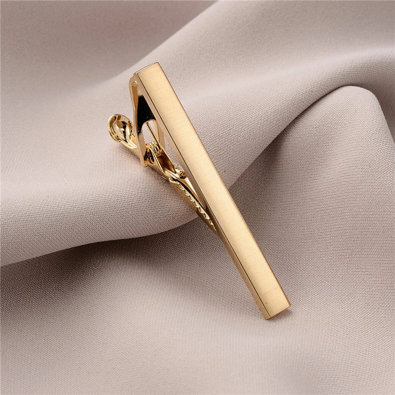 Minimalist Tie Clip For Men Tie Clip To Man Shirt Business Party Gift Box Jewelry Men&