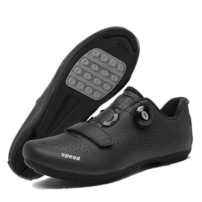 Mens Cycling Shoes Anti-slip Mountain Bike Shoes Unisex Road Cycling Sneakers Racing Shoes Outdoor Womens Bicycle Sneakers Mtb