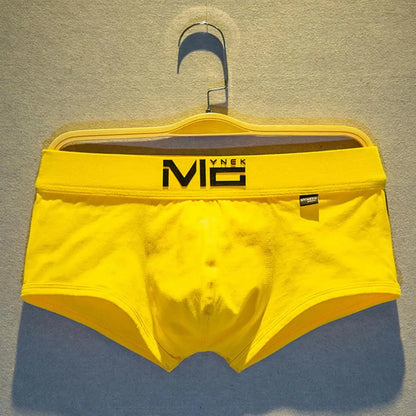 Men Underwear Elastic Waistband Basic Design Men Underwear Smooth Routing Boxer Shorts Men Boxers Comfortable Boxer Shorts
