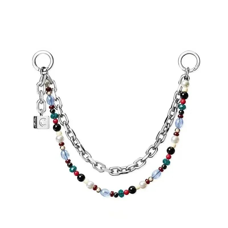 DIY Mobile Phone Accessories Hook Sticker Phone Charm Lanyard Pendant for iPhone for Galaxy Case Decoration
