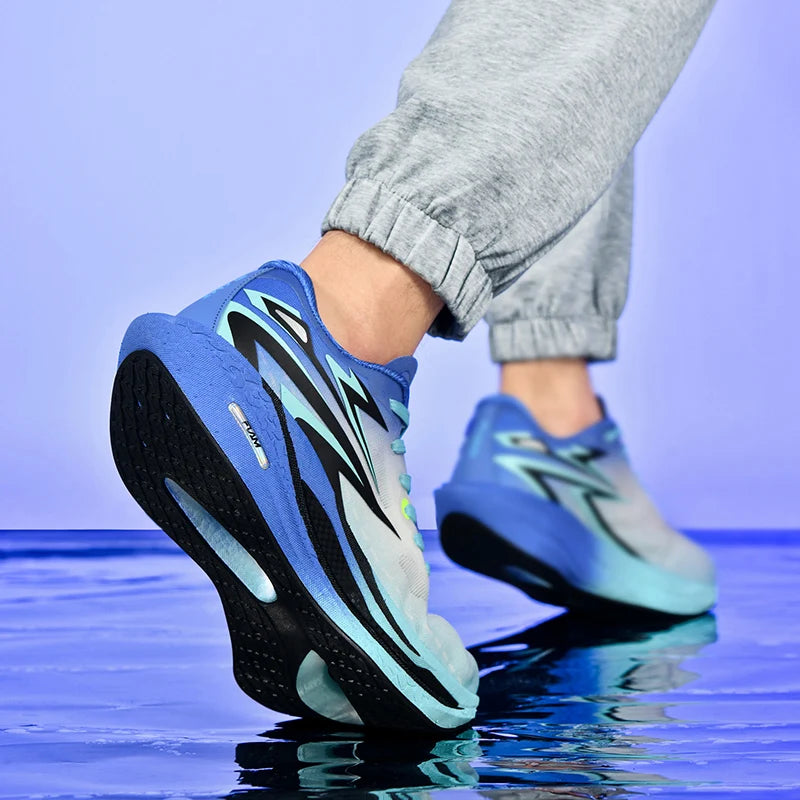 New Running Shoes Men Casual Carbon Board Marathon Sports Breathable Lightweight Women&