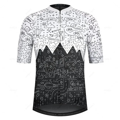 Spain Team Bicycle Wear MTB Cycling Clothing Bike Uniform Short Sleeve Cycle Shirt Racing Cycling Jersey Ropa Ciclismo Hombre